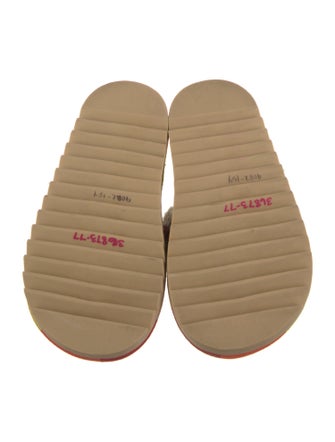 Farm Rio Printed Crochet Trim Slides