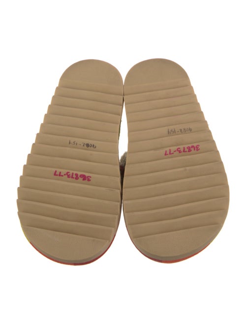 Farm Rio Printed Crochet Trim Slides