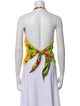 Farm Rio Floral Print Halterneck Top