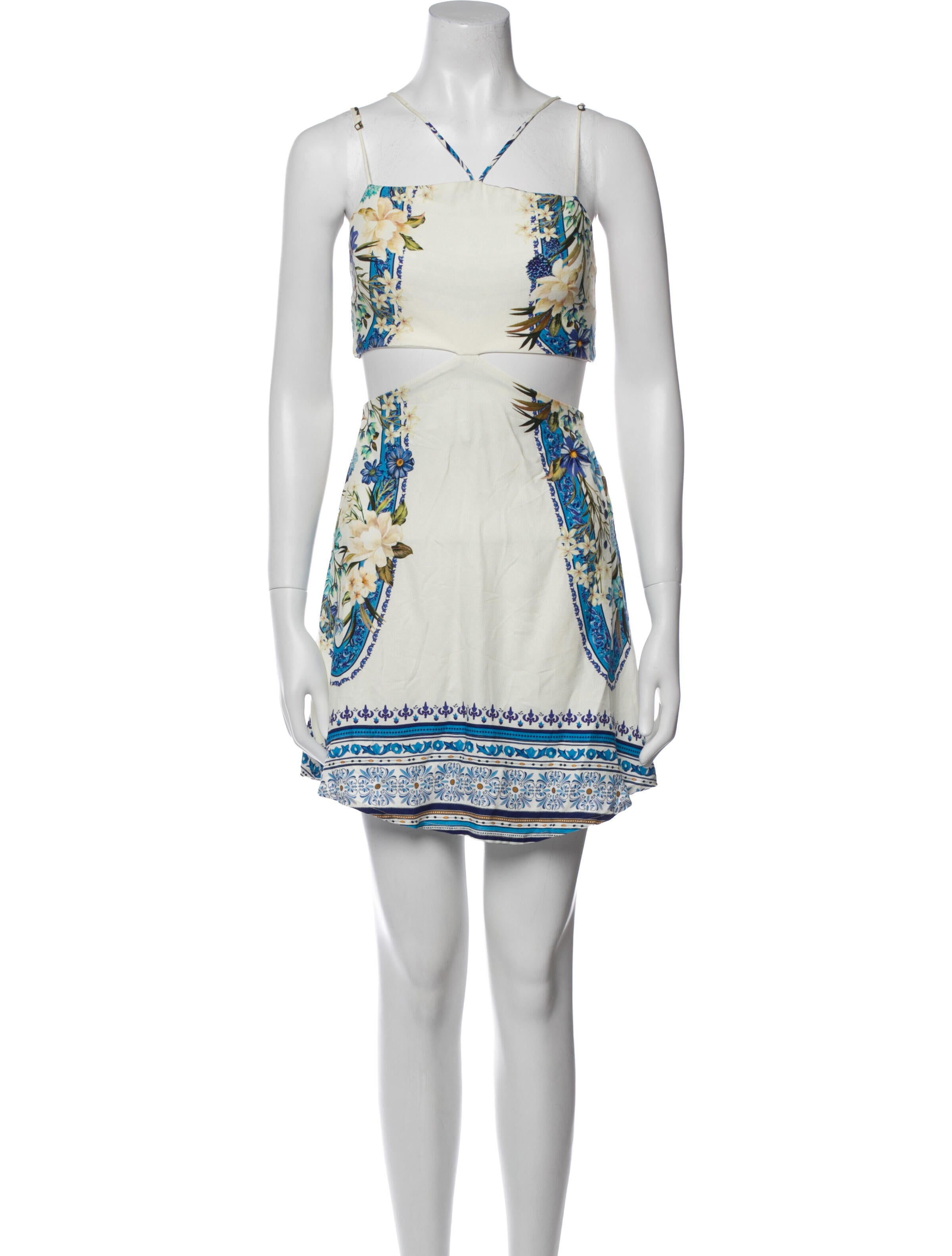 Farm Rio Printed Mini Dress