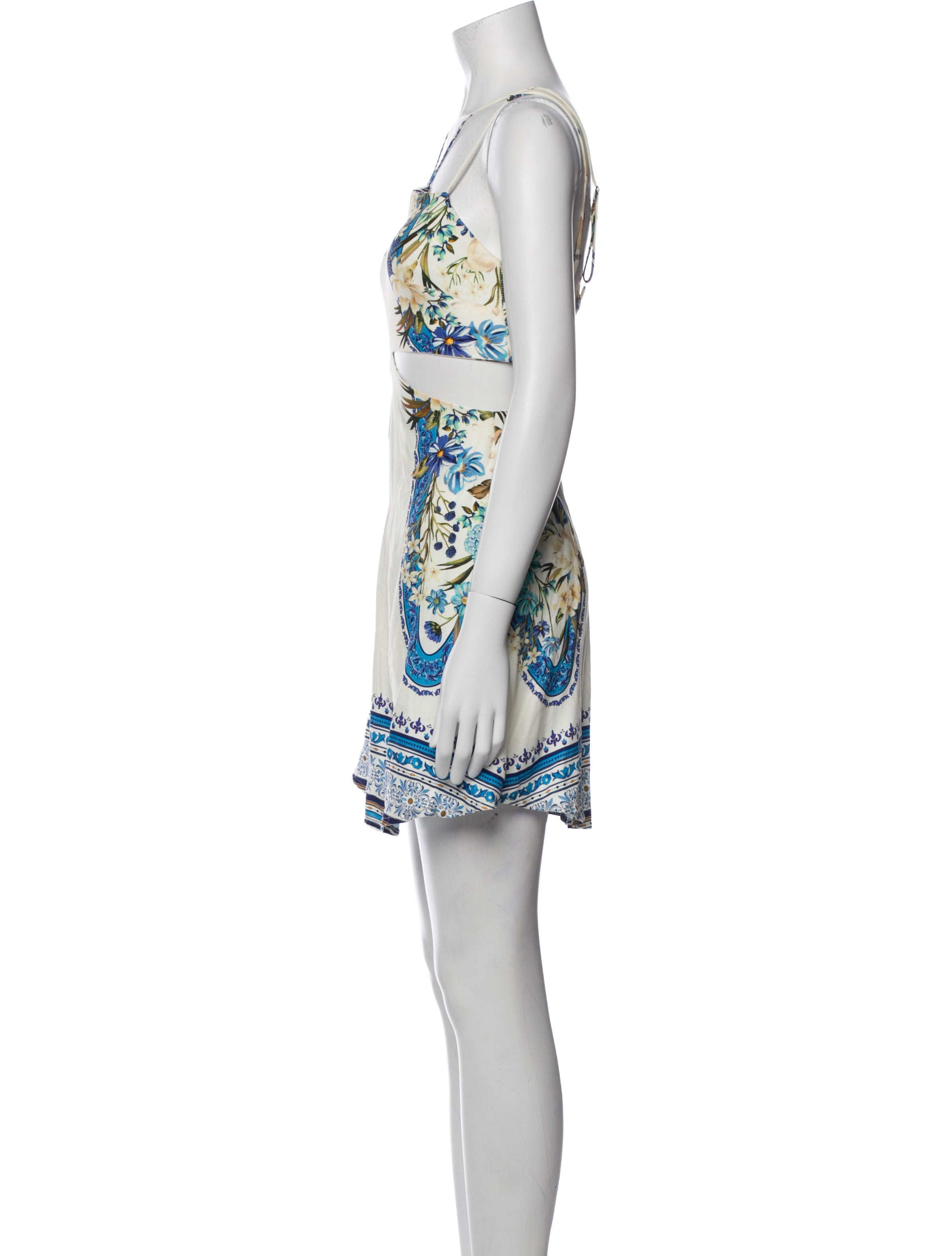 Farm Rio Printed Mini Dress