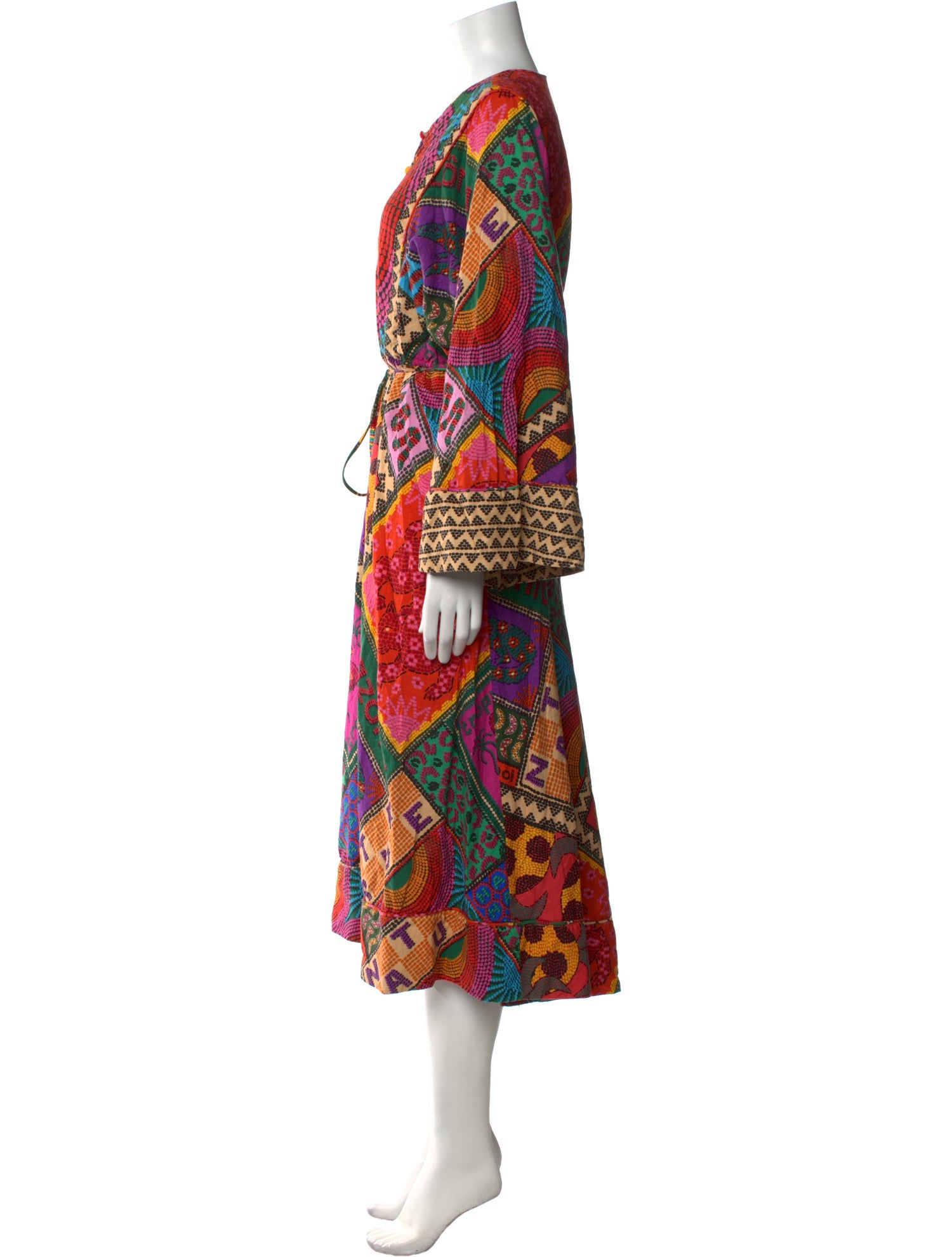 Farm Rio Printed Midi Length Dress