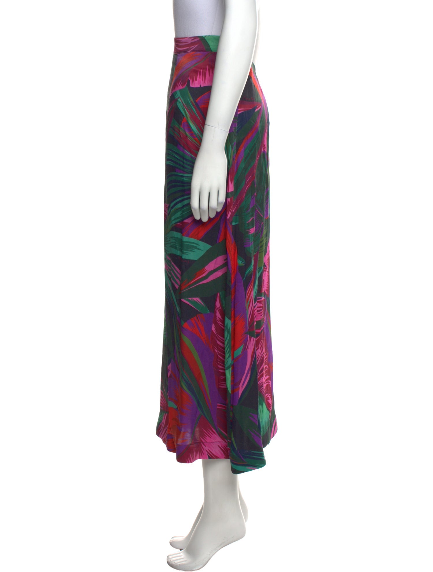 Farm Rio Printed Midi Length Skirt