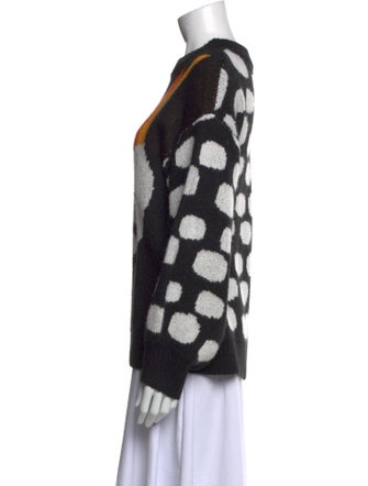 Farm Rio Printed Crew Neck Sweater