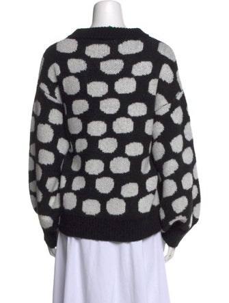 Farm Rio Printed Crew Neck Sweater