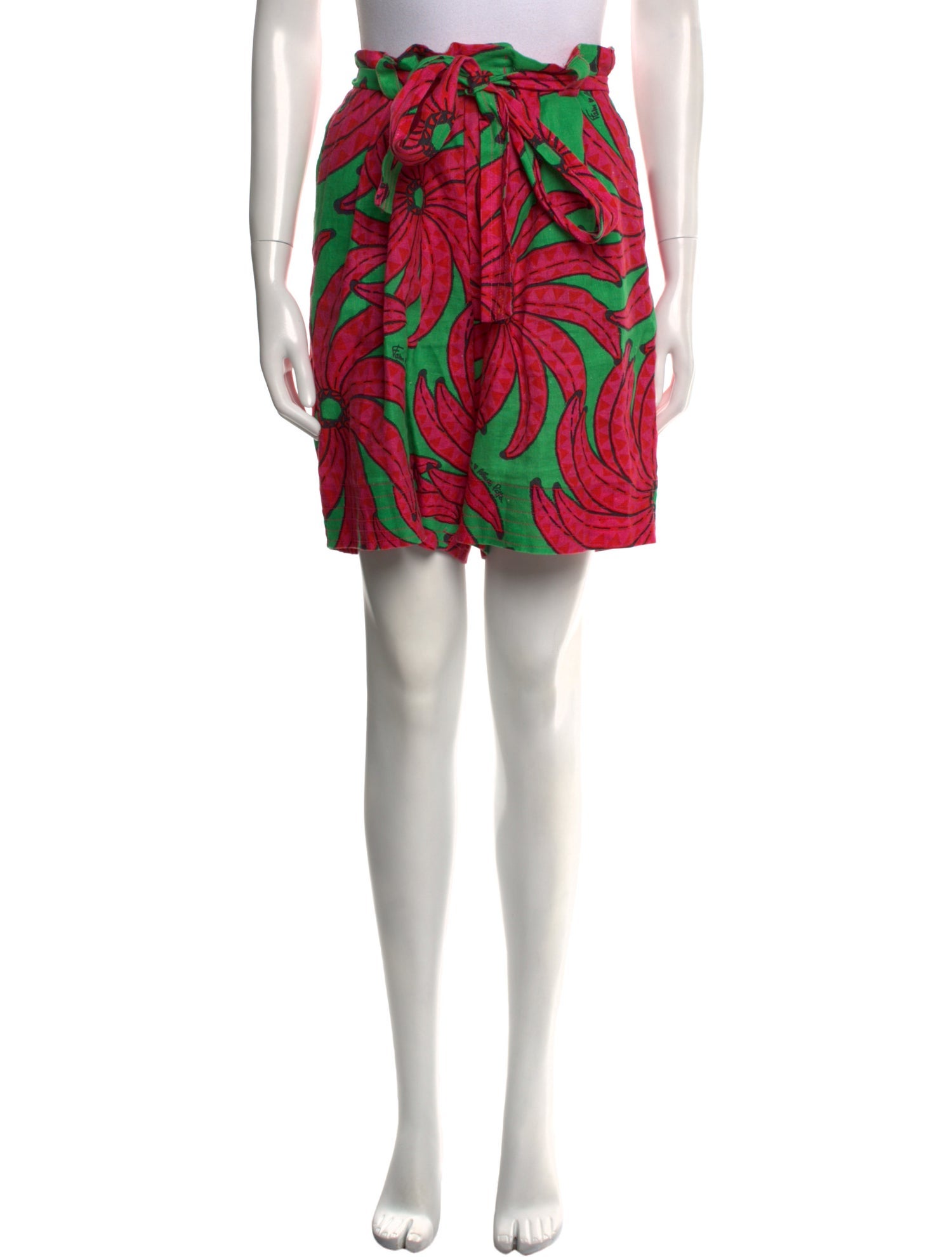 Farm Rio Linen Mini Shorts