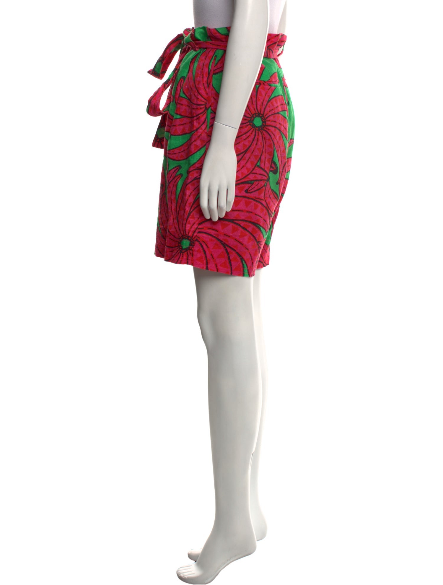 Farm Rio Linen Mini Shorts