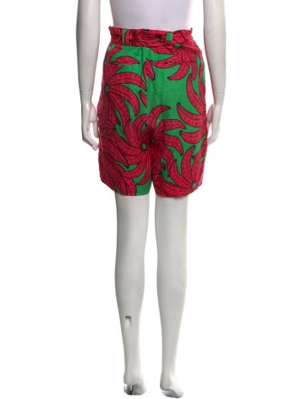 Farm Rio Linen Mini Shorts