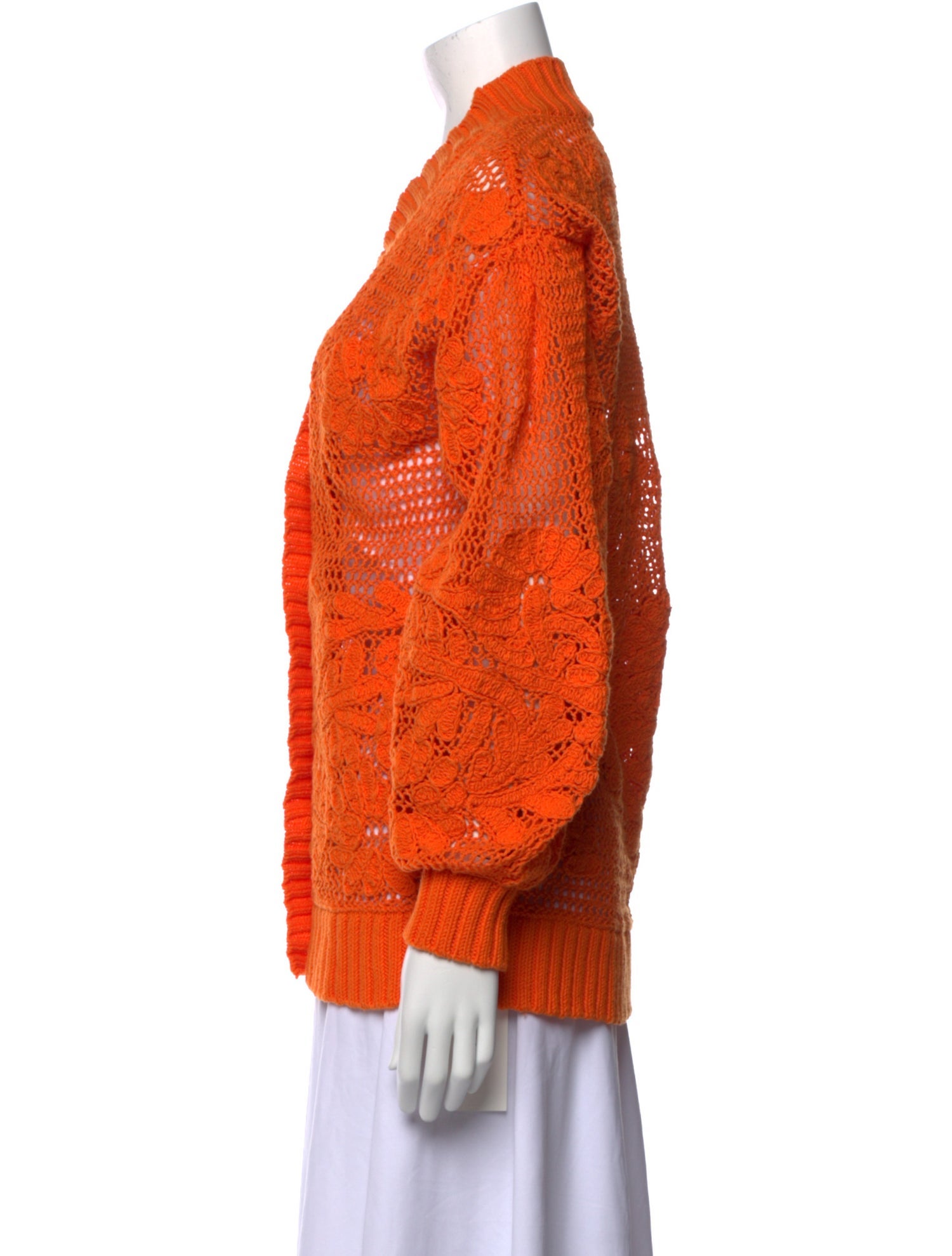 Farm Rio Patterned V-Neck Sweater