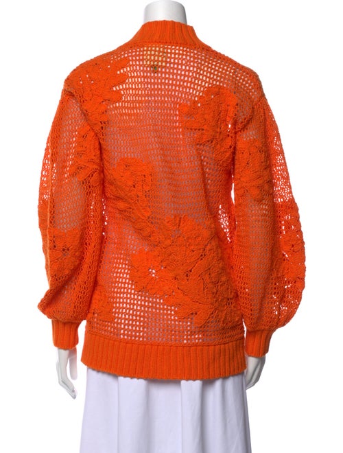 Farm Rio Patterned V-Neck Sweater