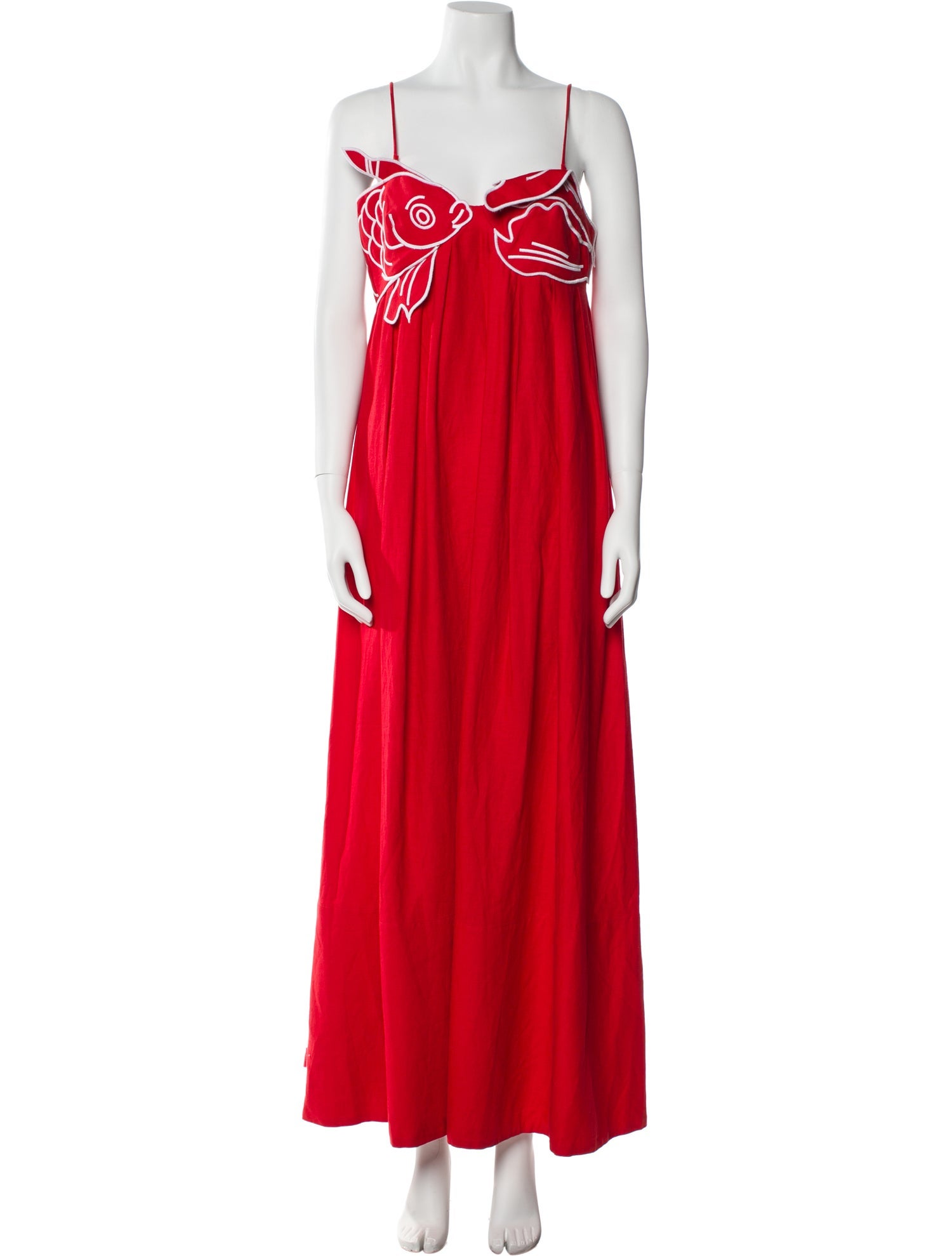 Farm Rio Linen Long Dress