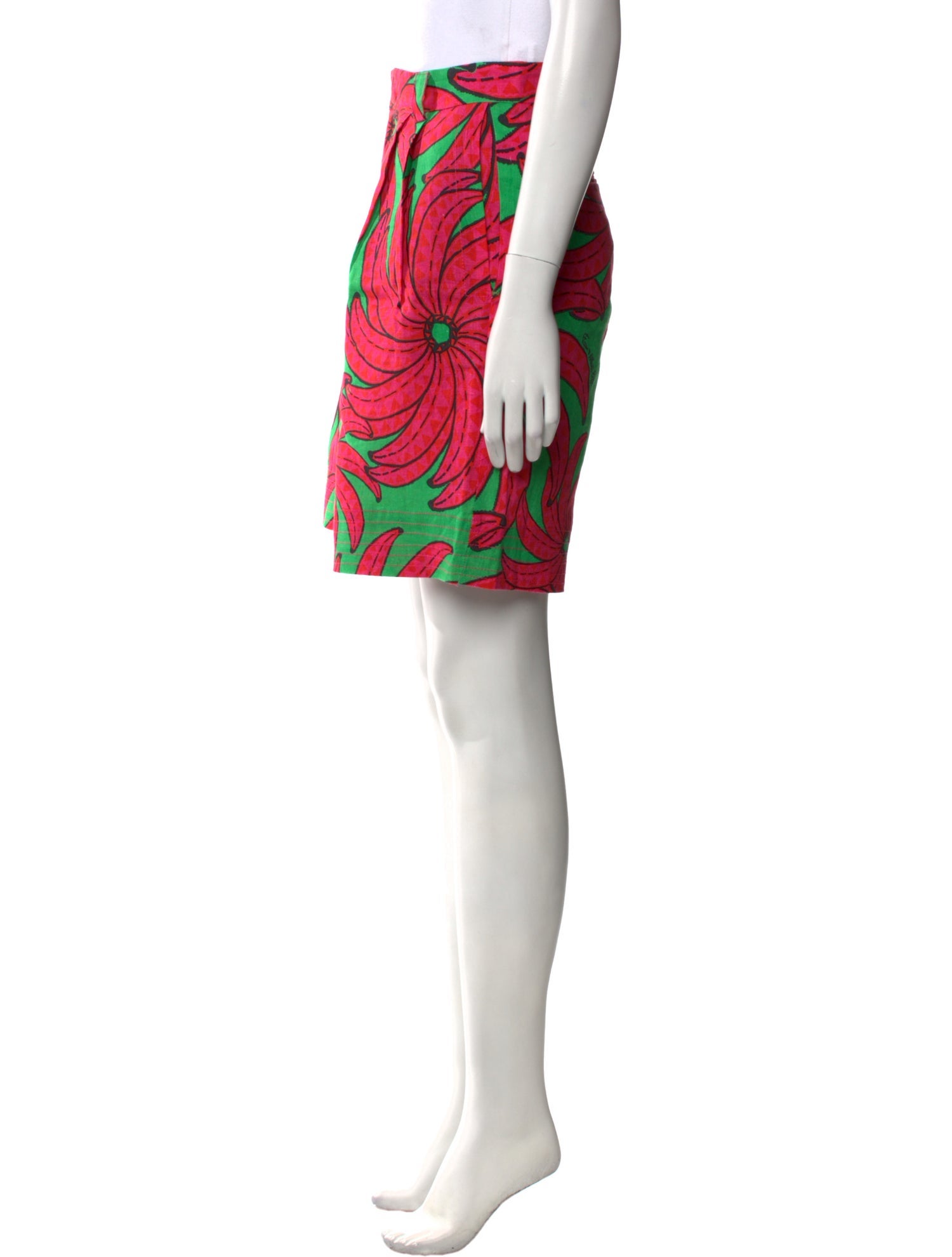 Farm Rio Linen Knee-Length Shorts