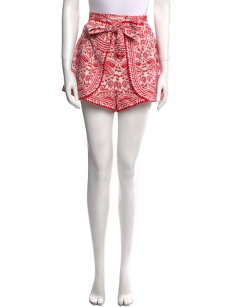 Farm Rio Printed Mini Shorts