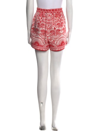 Farm Rio Printed Mini Shorts