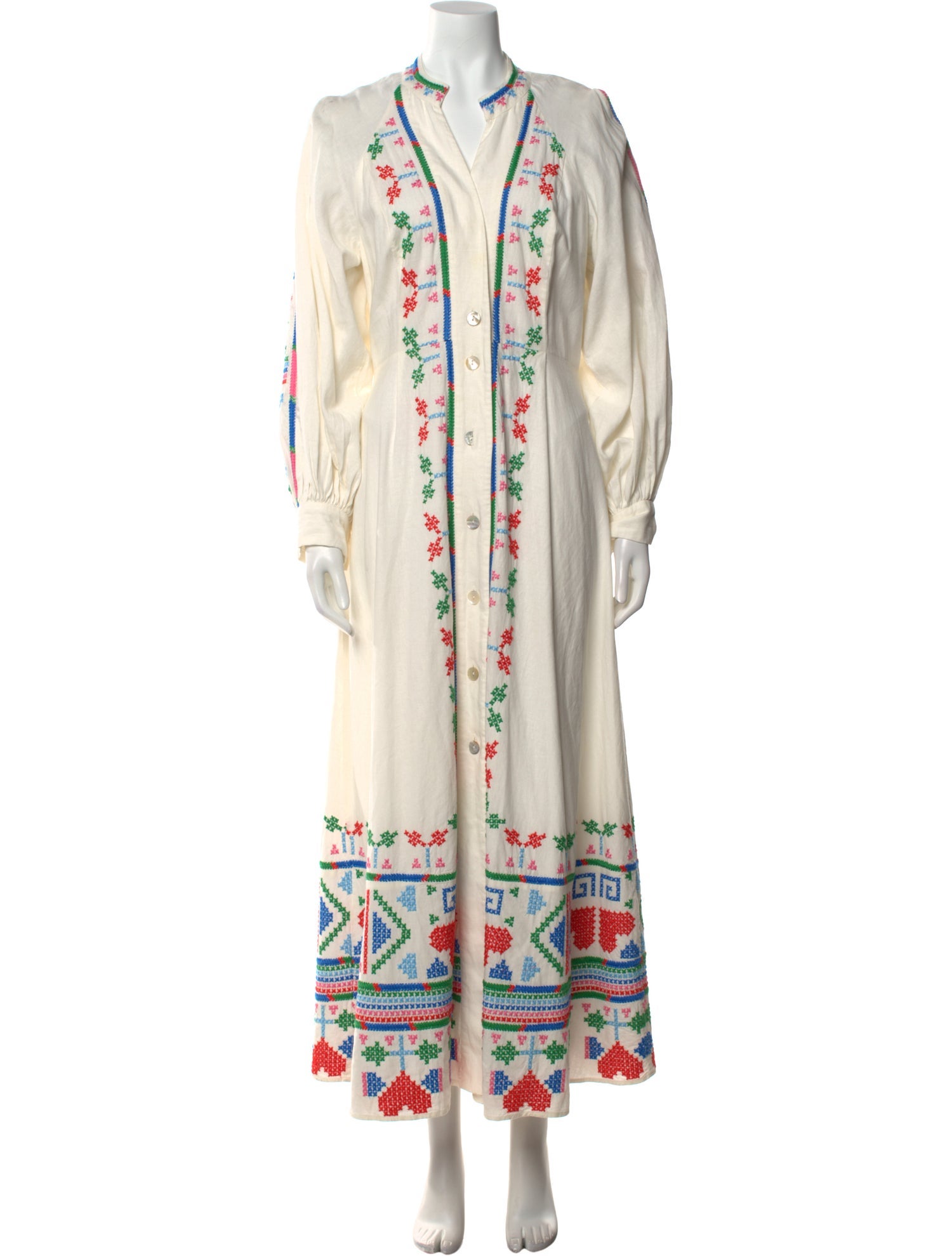 Farm Rio Printed Long Dress