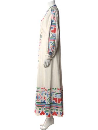 Farm Rio Printed Long Dress
