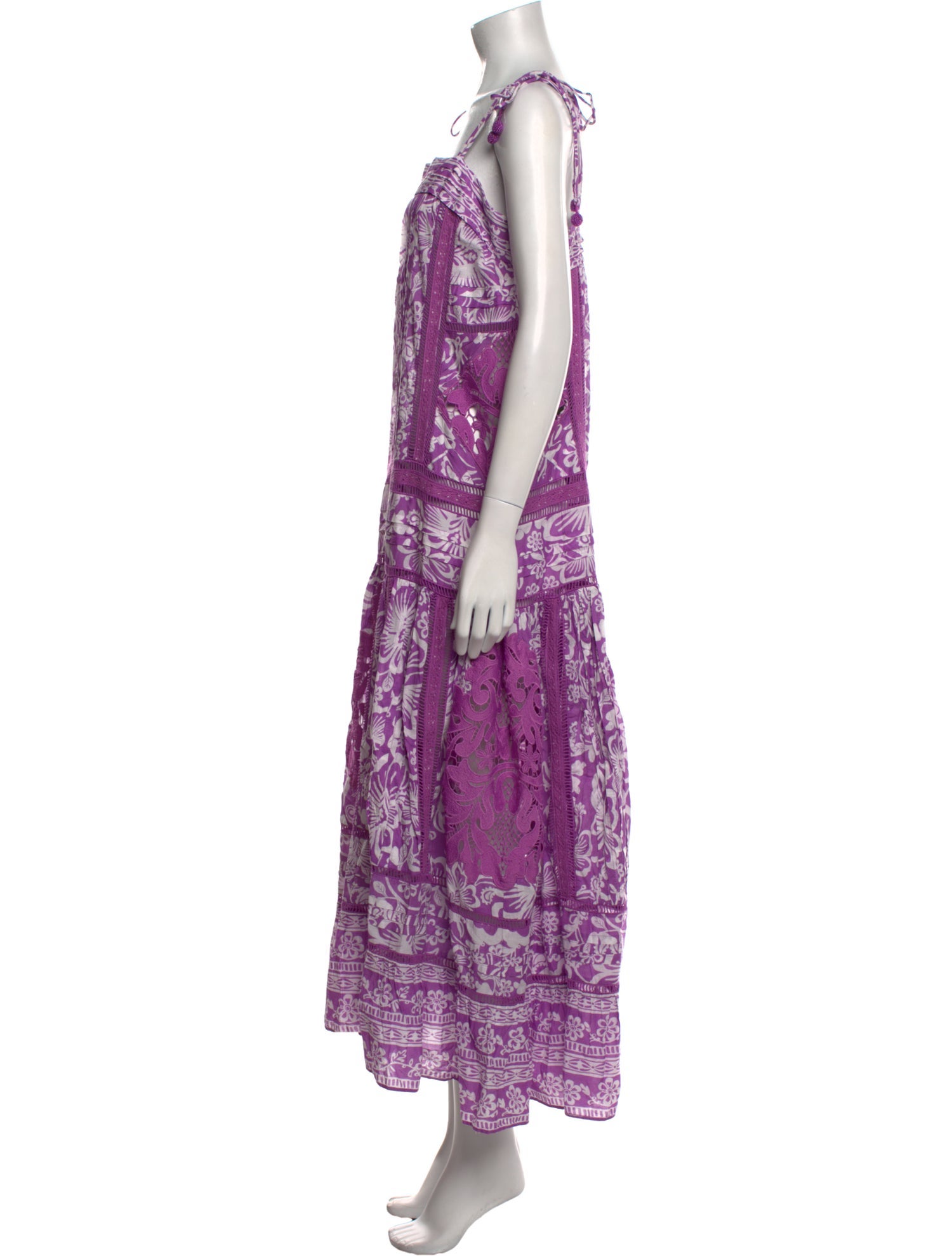 Farm Rio Printed Midi Length Dress