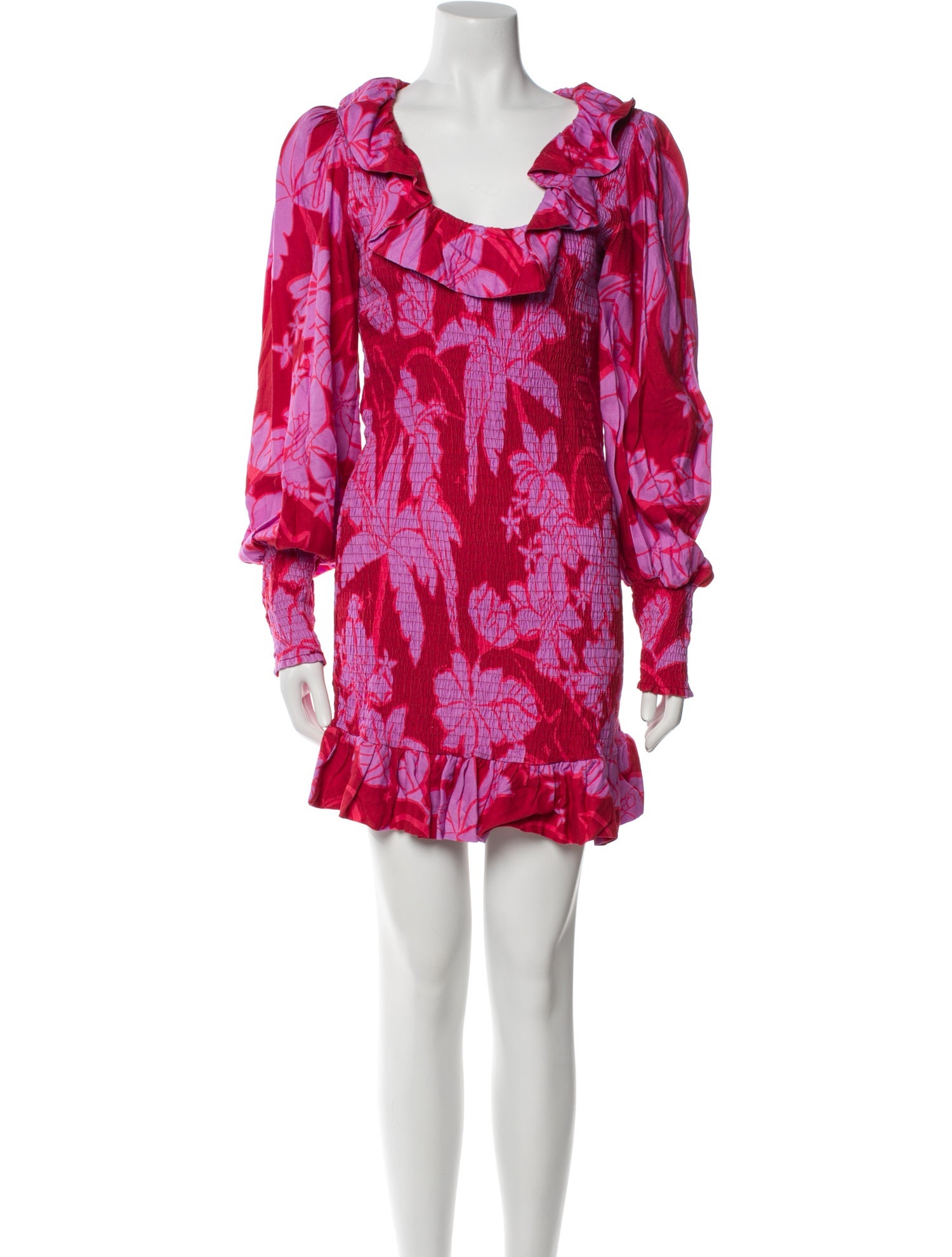 Farm Rio Printed Mini Dress