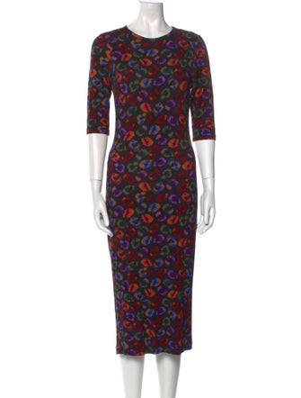 Farm Rio Printed Midi Length Dress