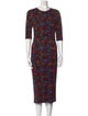 Farm Rio Printed Midi Length Dress