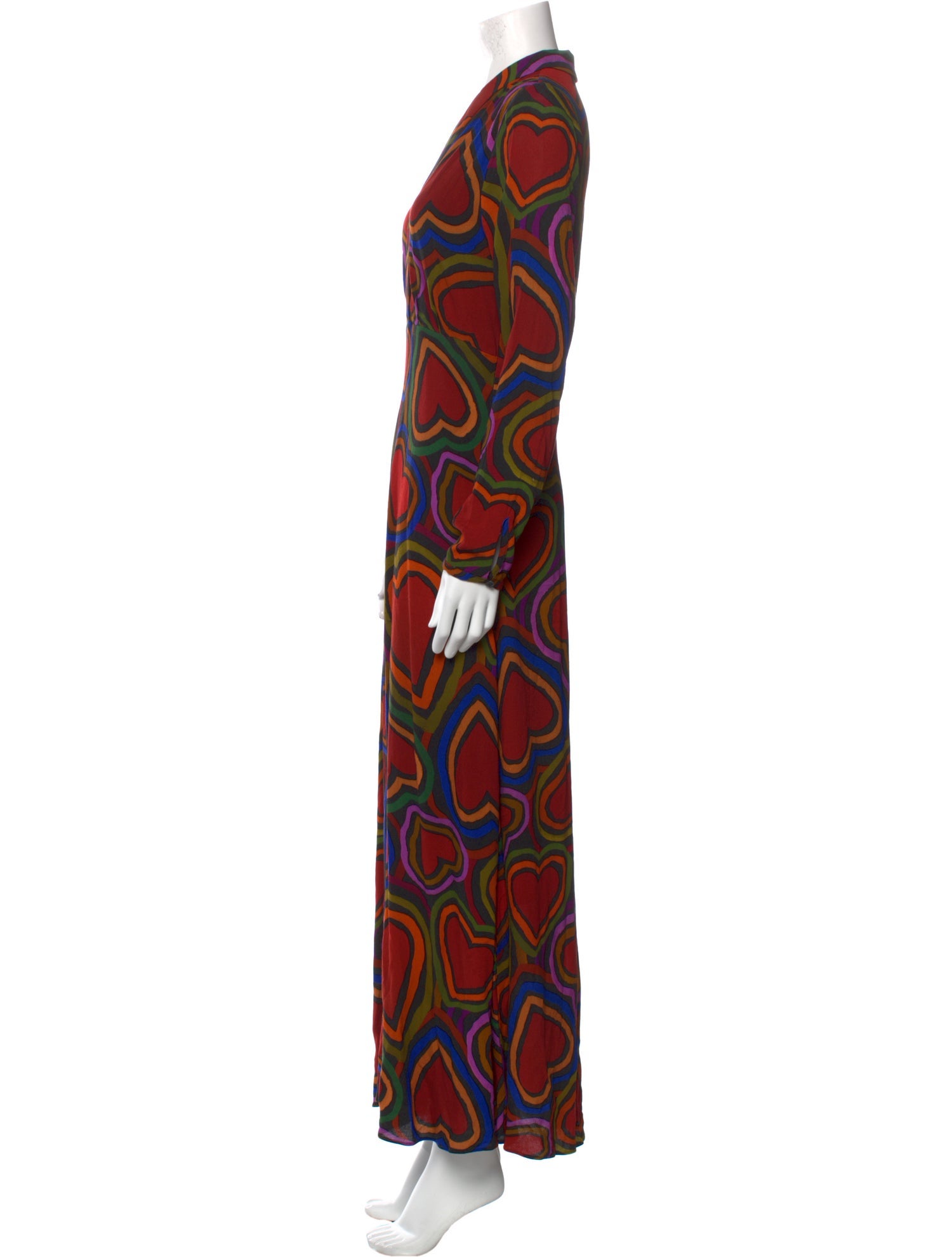 Farm Rio Paisley Print Long Dress w/ Tags