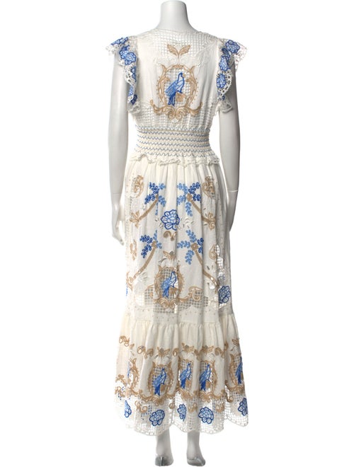 Farm Rio Printed Long Dress