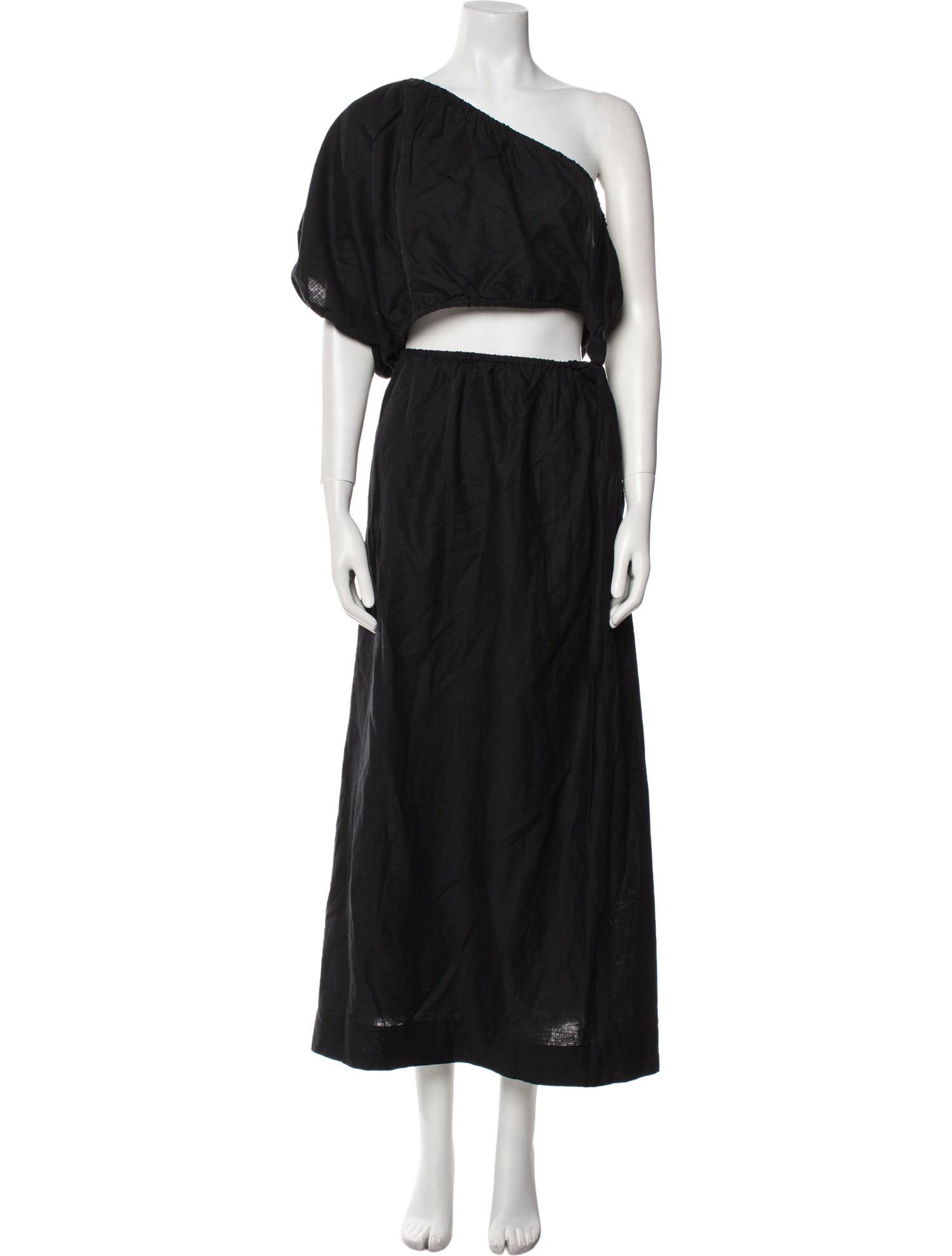 Farm Rio One-Shoulder Long Dress