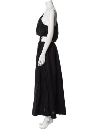 Farm Rio One-Shoulder Long Dress