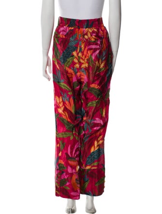 Farm Rio Printed Straight Leg Pants