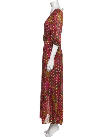 Farm Rio Printed Long Dress
