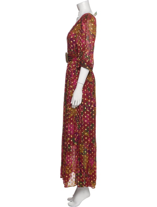 Farm Rio Printed Long Dress