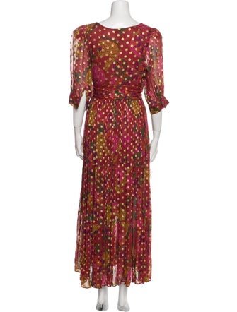 Farm Rio Printed Long Dress