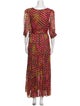 Farm Rio Printed Long Dress