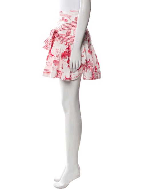 Farm Rio Printed Mini Skirt