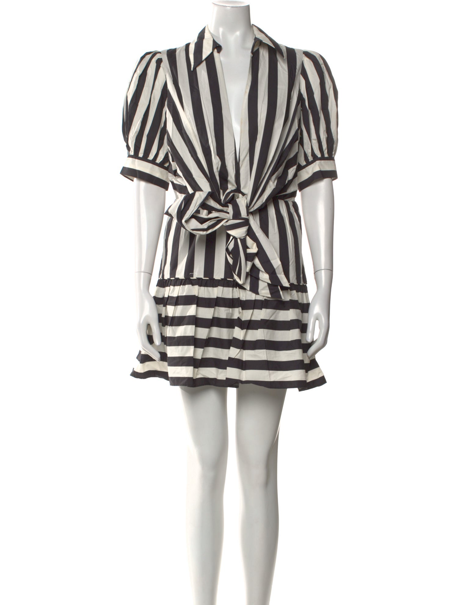 Farm Rio Striped Mini Dress