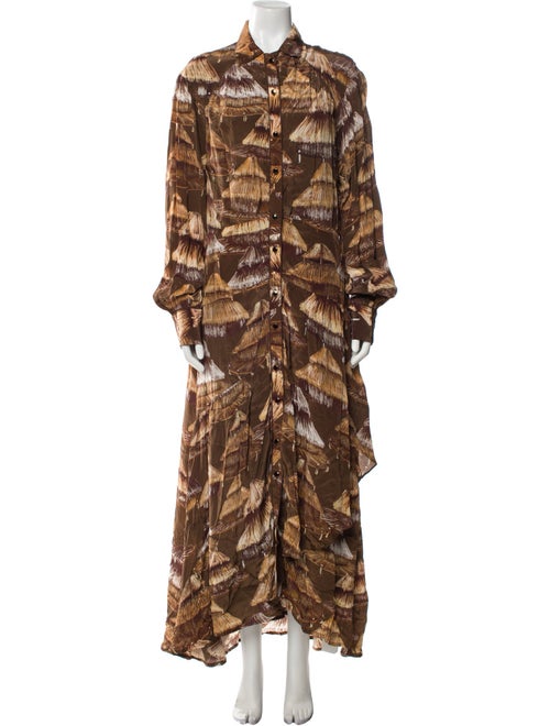 Farm Rio Printed Long Dress