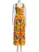 Farm Rio Printed Long Dress