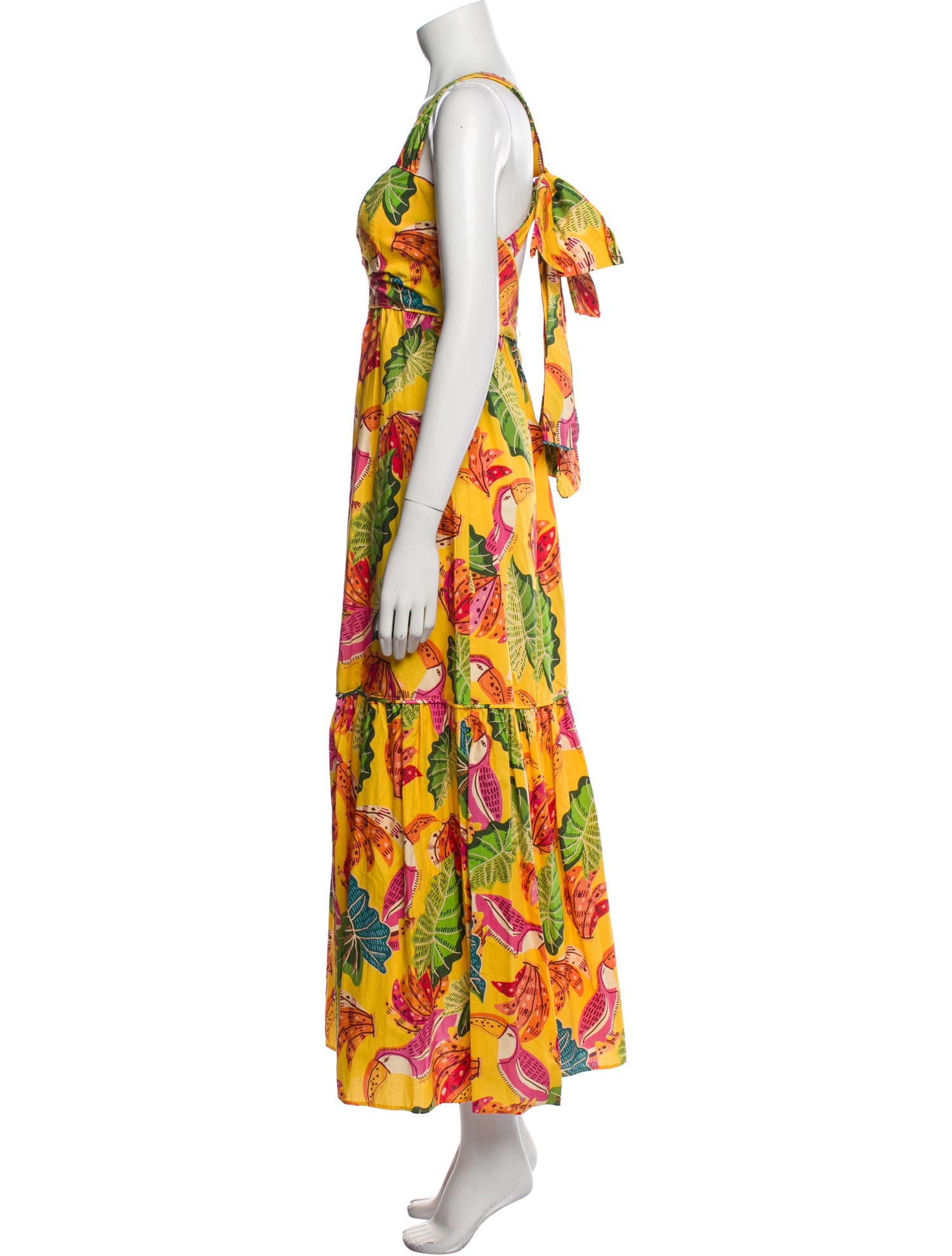 Farm Rio Printed Long Dress