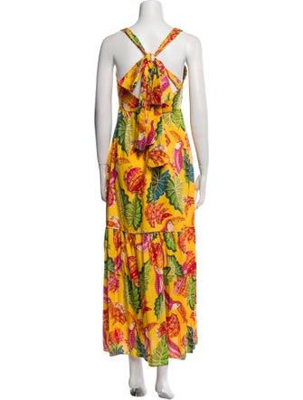 Farm Rio Printed Long Dress