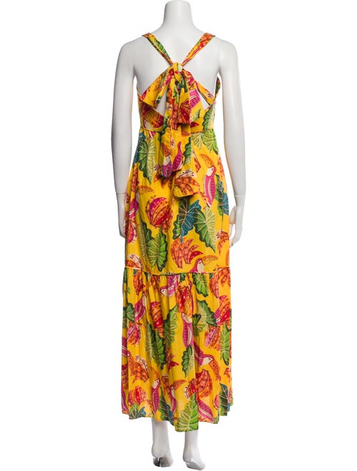 Farm Rio Printed Long Dress