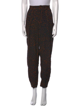 Farm Rio Floral Print Straight Leg Pants