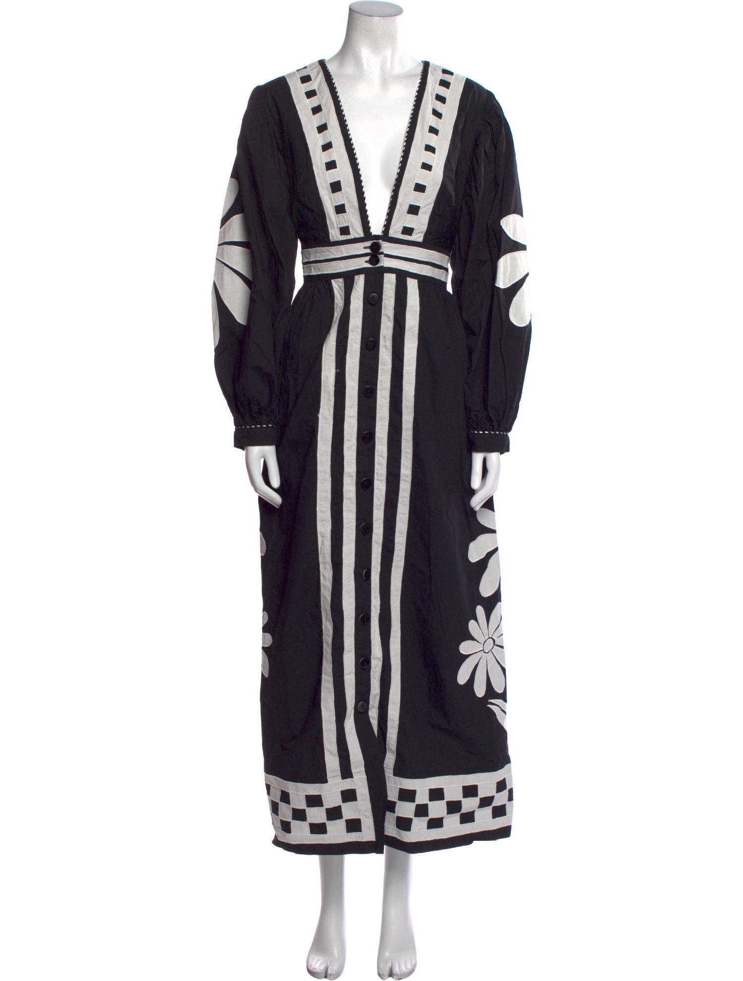 Farm Rio Printed Long Dress