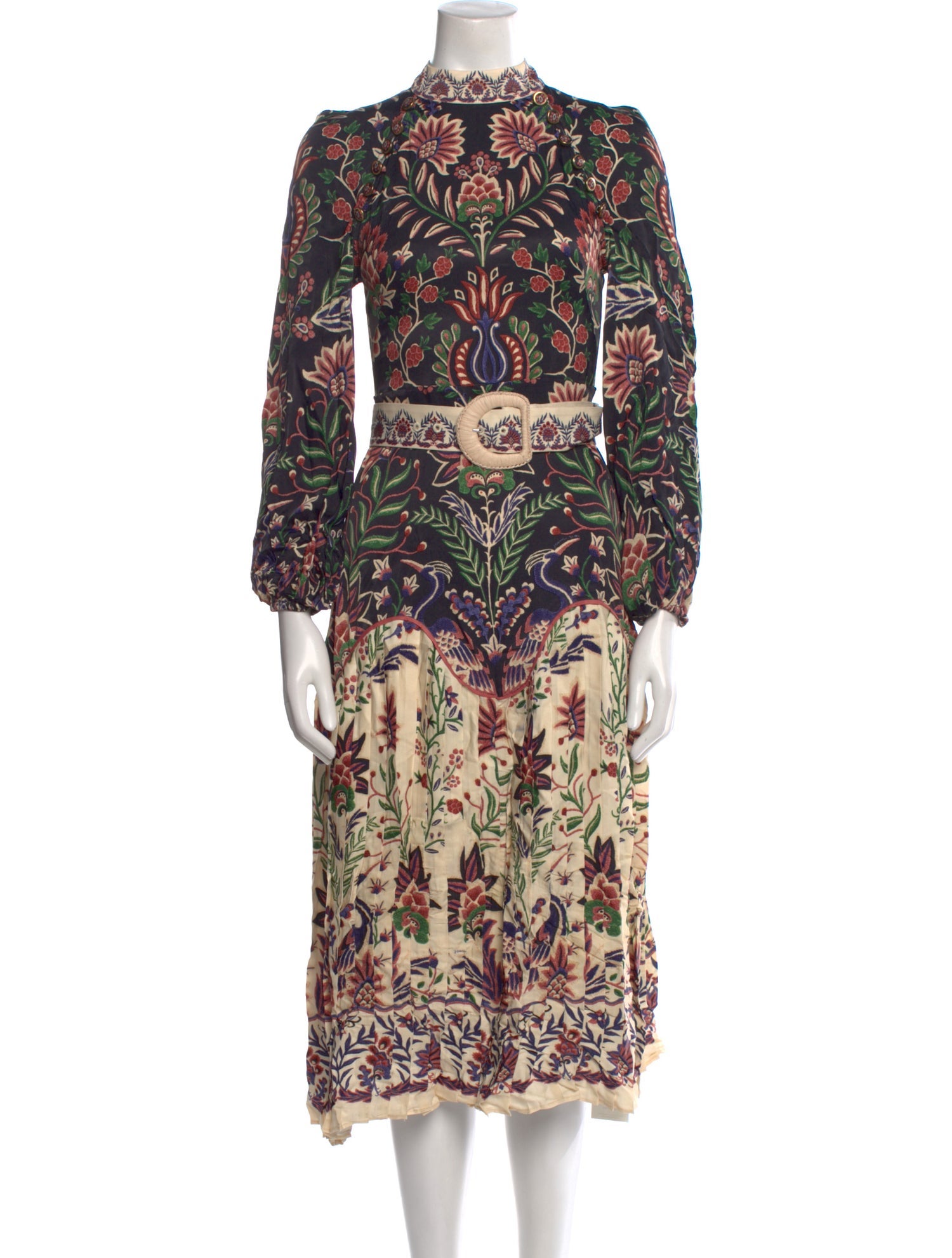 Farm Rio Printed Midi Length Dress w/ Tags