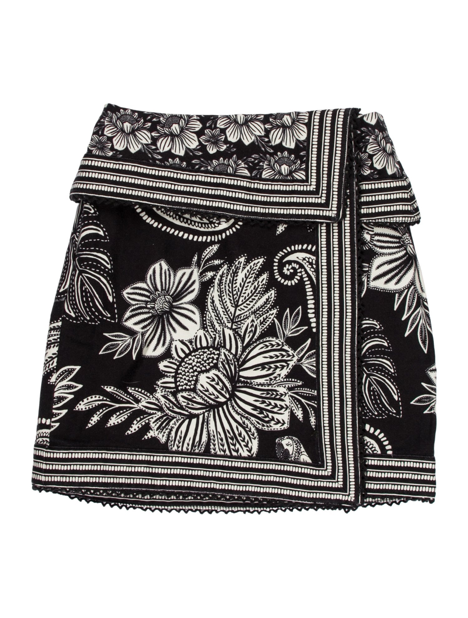 Farm Rio Printed Mini Skirt