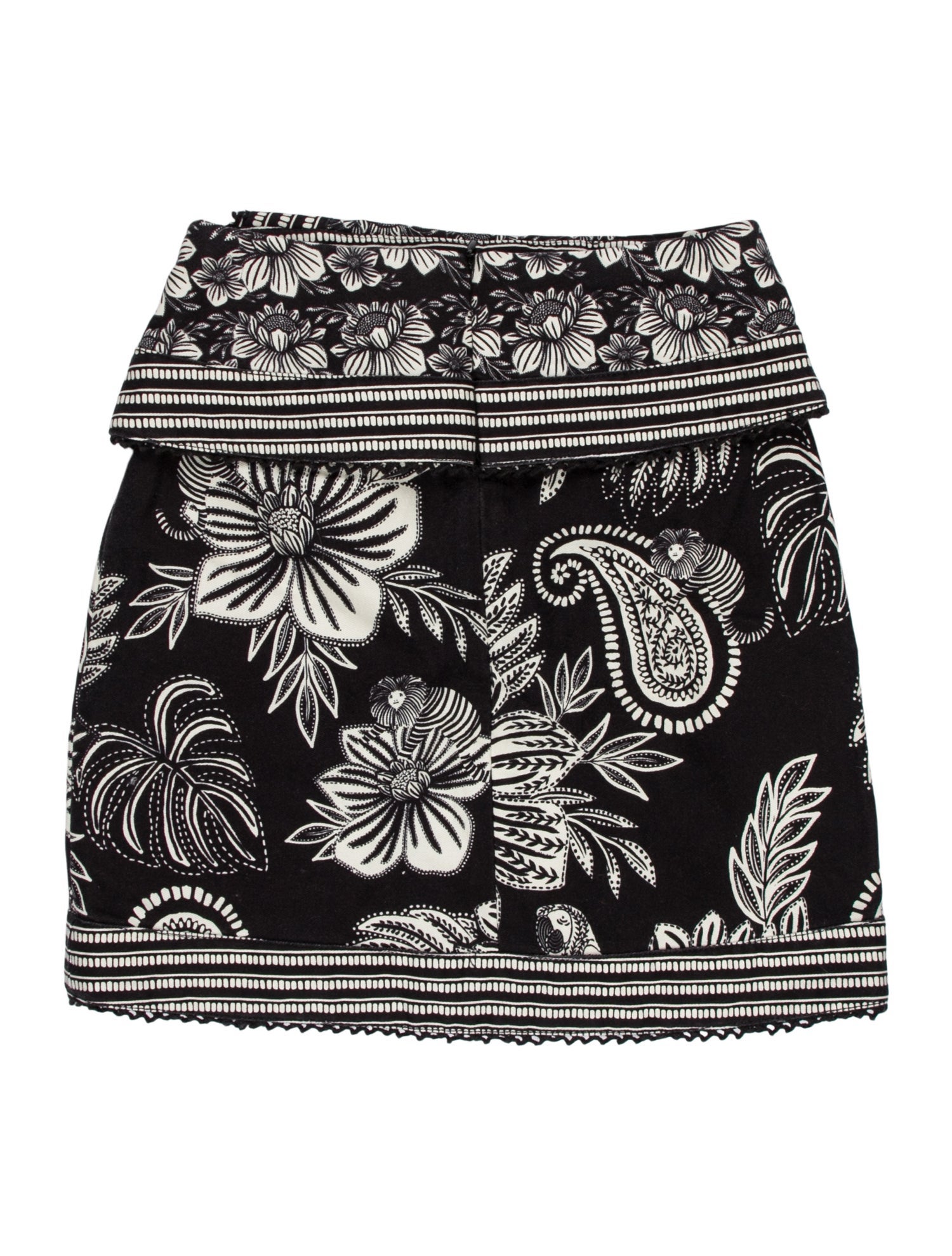 Farm Rio Printed Mini Skirt