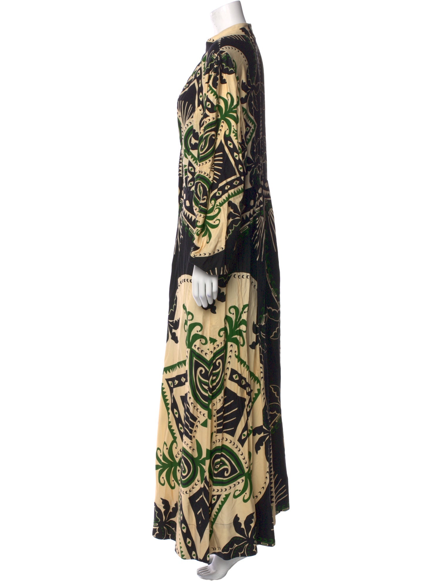 Farm Rio Printed Long Dress