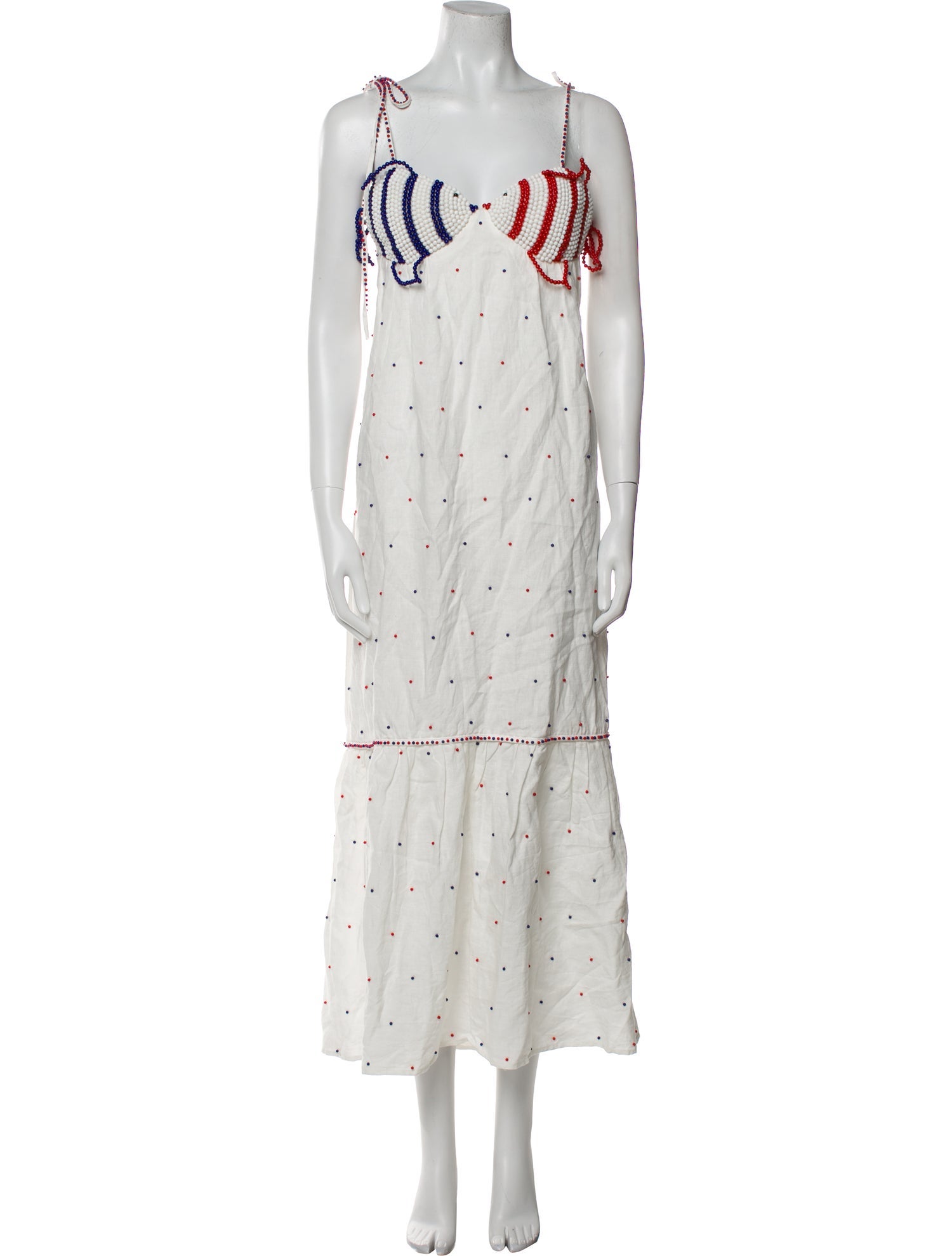 Farm Rio Linen Long Dress