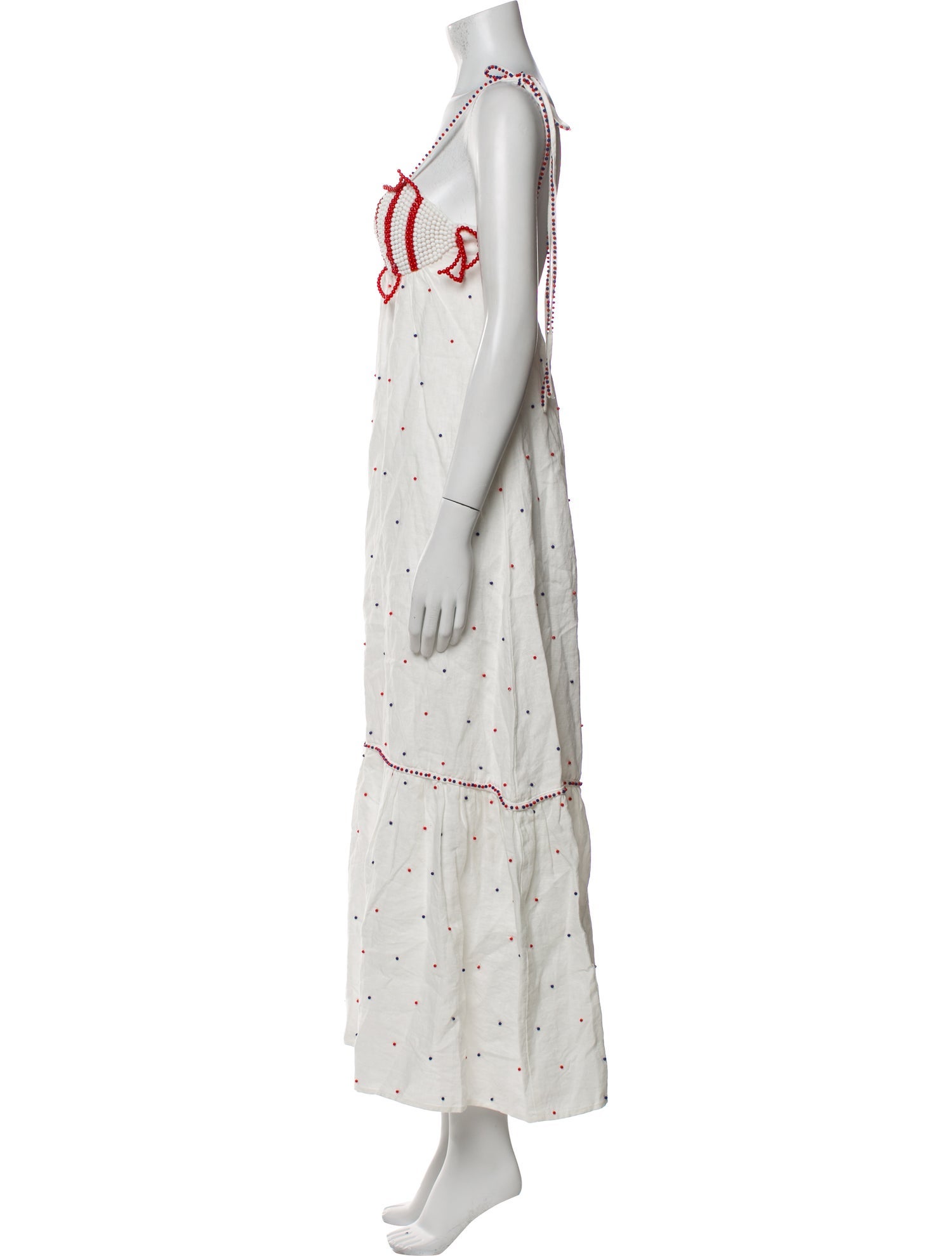 Farm Rio Linen Long Dress