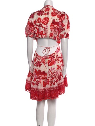 Farm Rio Printed Mini Dress