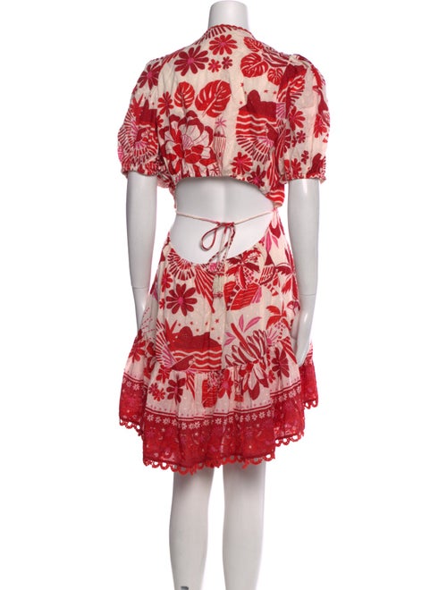 Farm Rio Printed Mini Dress